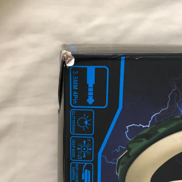 Beexcellent Pro Gaming Headset W/Mic GM-100 Black with Red Trim - Picture 8 of 10